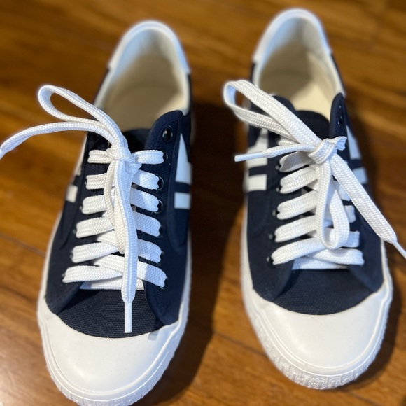 Celine Low Top Sneakers size 35 Blue/ White - Picture 3 of 9